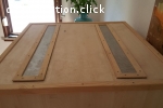 Aufwendig gestaltetes Hochterrarium Holz (OSB) und Glasfront