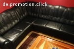 Ecksofa Couch Leder