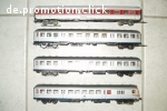 Märklin HO gebraucht Roco Schnellzugwagen beleuchtet. . .