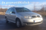 Skoda Fabia Kombi 1.9 TDI 74kW silber Metallic
