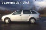 Skoda Fabia Kombi 1.9 TDI 74kW silber Metallic